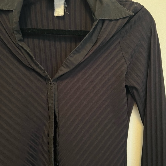 Vintage dynamite button up Long sleeve top - Picture 2 of 5